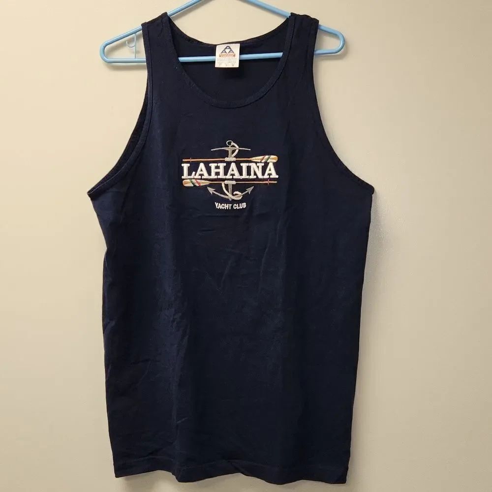 Lahaina Yacht Club Maui Hawaii Tank Top L